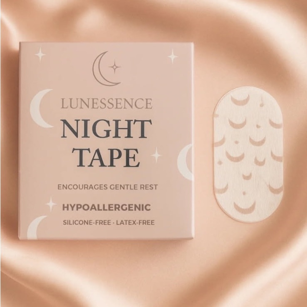 Sleep Lunessence Night Tape - Hypoallergenic Beige/Pink Sleep Tape